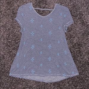 Women's Stripes Short Sleeve
